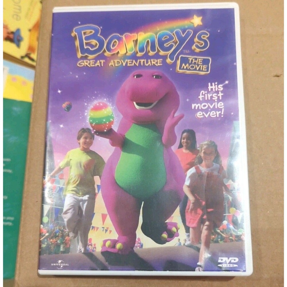 Vintage Barney's Great Adventure (DVD, 1998)
